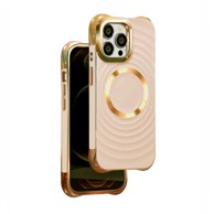 CIRCLE GLAM MAG Maska za iPhone 16 Pro, 6,3", roza